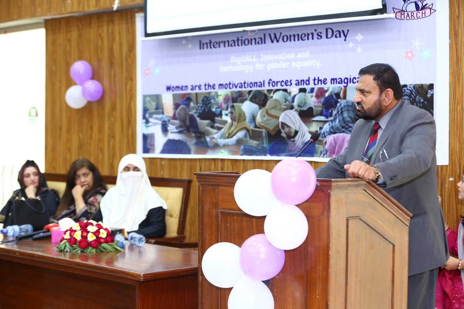 Vice Chancellor Address at International Women Day